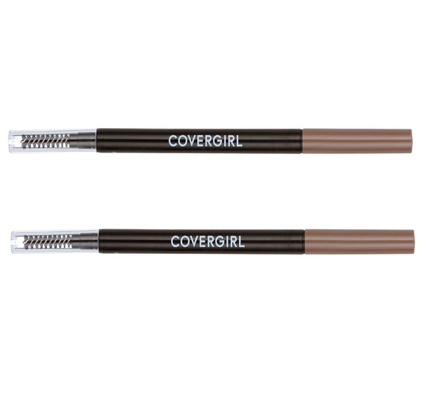 Pack of 2 CoverGirl Easy Breezy Brow Micro-Fine + Define Pencil, Soft Blonde 720