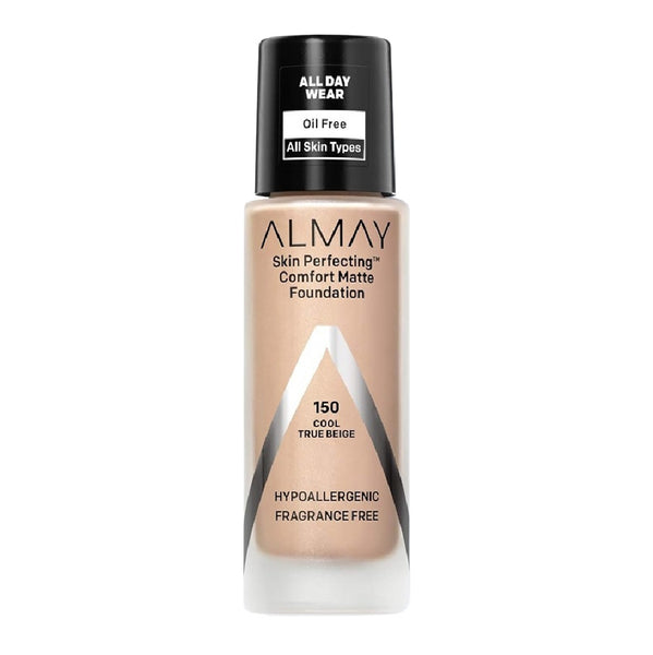 Almay Skin Perfecting Comfort Matte Foundation, Cool True Beige 150