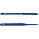 Pack of 2 NYX Professional Makeup Retractable Mechanical Eye Liner, Deep Blue MPE14