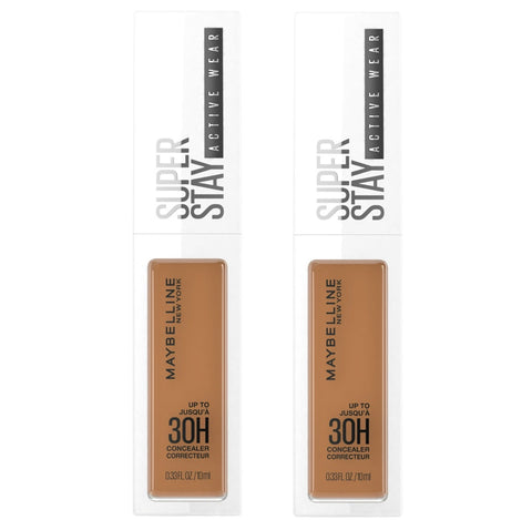 Pack of 2 Maybelline New York Up to 30H Concealer, 45