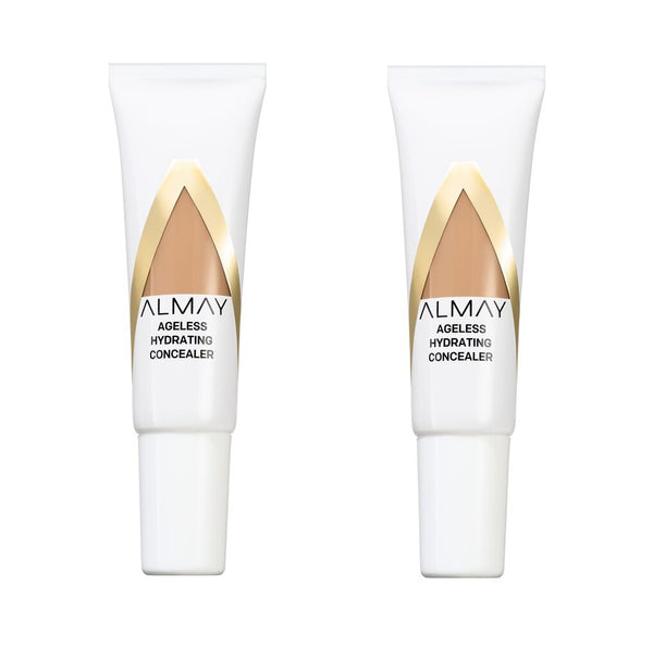 Pack of 2 Almay Ageless Hydrating Concealer, Light Medium 020
