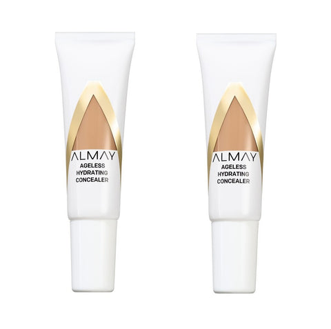 Pack of 2 Almay Ageless Hydrating Concealer, Light Medium 020