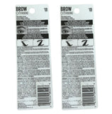 Pack of 2 Maybelline New York Brow Extensions Fiber Pomade Crayon Eyebrow Makeup, Blonde 250