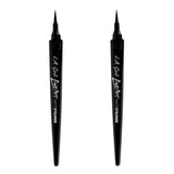 Pack of  2 L.A. Girl Line Art Matte Eyeliner Pen, Intense Black GLE712