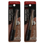 Pack of 2 Rimmel London Wonder Swipe 2-in-1 Liner to Shadow, Locked N' Loaded # 015