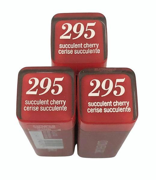 covergirl succulent cherry Pack of 3 CoverGirl Colorlicious Lipstick, Succulent Cherry # 295
