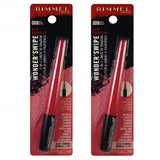 Pack of 2 Rimmel London Wonder Swipe 2-in-1 Liner to Shadow, Mega Hottie # 009