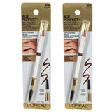 Pack of 2 L'Oreal Paris Age Perfect Magnifying Brow Pencil , Auburn 206