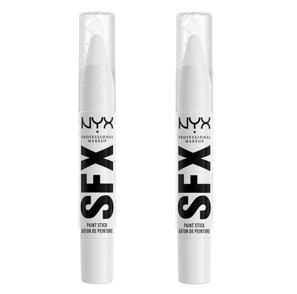 Pack of 2 NYX SFX Face & Body Paint Sticks, Giving Ghost HSFXS06