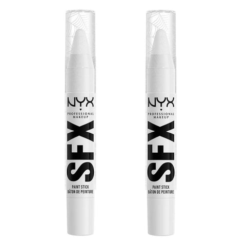 Pack of 2 NYX SFX Face & Body Paint Sticks, Giving Ghost HSFXS06