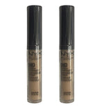 Pack of 2 NYX Professional Makeup HD Studio Photogenic Liquid Concealer, Glow CW06