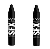 Pack of 2 NYX SFX Face & Body Paint Sticks, Midnight in LA HSFXS05