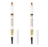 Pack of 2 L'Oreal Paris Age Perfect Magnifying Brow Pencil , Soft Brown 202