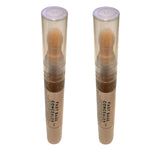 Pack of 2 Revolution Fast Base Lightweight Buildable Coverage Concealer, C14