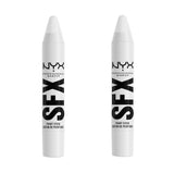 Pack of 2 NYX SFX Face & Body Paint Sticks, Giving Ghost HSFXS06