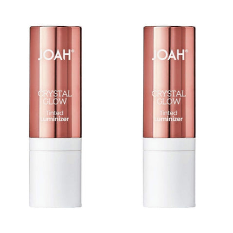 Pack of 2 Joah Crystal Glow Tinted Luminizer Stick, Honey JCG305