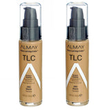 Pack of 2 Almay TLC Truly Lasting Color 16 HR Makeup, Warm 280