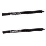 Pack of 2 Maybelline New York Lasting Drama Waterproof Gel Pencil, Sleek Onyx 601