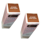 Pack of 2 Joah Crystal Glow Tinted Luminizer Stick, Deep Golden JCG405