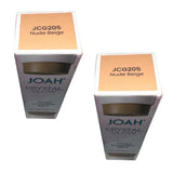 Pack of 2 Joah Crystal Glow Tinted Luminizer Stick, Nude Beige JCG205