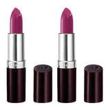 Pack of 2 Rimmel London Lasting Finish Lipstick, Amethyst Shimmer 084