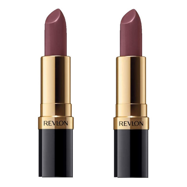 Pack of 2 Revlon Super Lustrous Lipstick, Naughty Plum 045 (Creme)