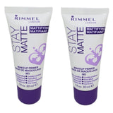 Pack of 2 Rimmel London Stay Matte Makeup Primer, Clear 003