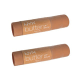 Pack of 2 NYX Butter Lip Balm, Marshmallow BLB05
