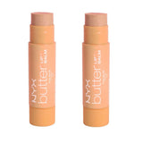 Pack of 2 NYX Butter Lip Balm, Marshmallow BLB05