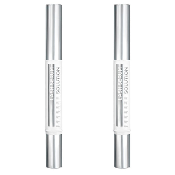 Pack of 2 L'Oreal Paris Lash Serum Solution Eyelash Serum with Lash Caring Complex