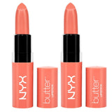 Pack of 2 NYX Butter Lipstick, West Coast BSL09