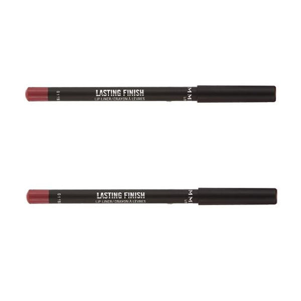 Pack of 2 Rimmel Lasting Finish Lip Liner, Ms. Mauve 215