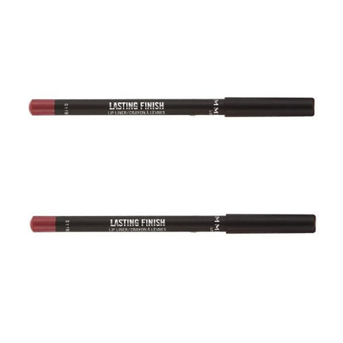 Pack of 2 Rimmel Lasting Finish Lip Liner, Ms. Mauve 215