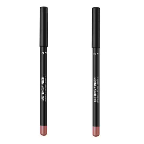 Pack of 2 Rimmel Lasting Finish Lip Liner, 90s Nude 760