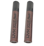 Pack of 2 NYX Liquid Suede Cream Lipstick, Brooklyn Thorn LSCL21