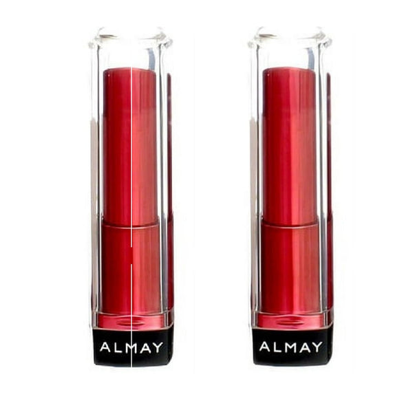 Pack of 2 Almay Smart Shade Butter Kiss Lipstick, Red-Medium 120