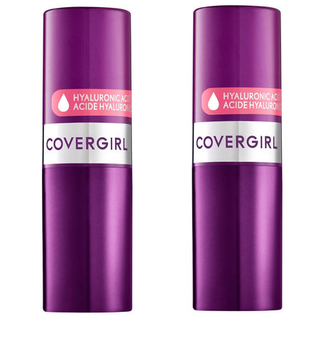 Pack of 2 CoverGirl Simply Ageless Moisture Renew Core Lipstick, Gracious Pink 250