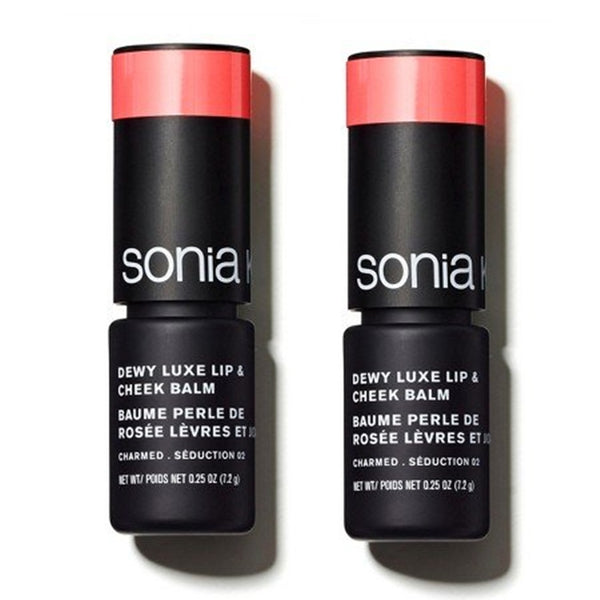 Pack of 2 Sonia Kashuk Dewy Luxe Lip & Cheek Balm, Charmed 02