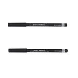 Pack of 2 Rimmel Soft Pencil Eye Liner, Jet Black 061