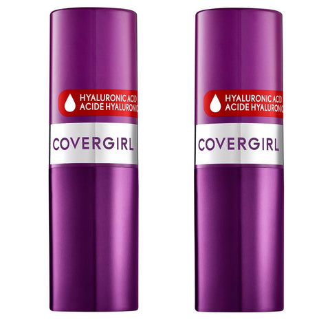 Pack of 2 CoverGirl Simply Ageless Moisture Renew Core Lipstick, Brave Burgundy 330
