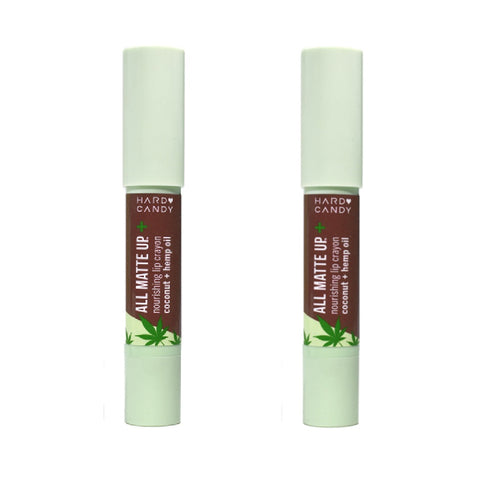 Pack of 2 Hard Candy All Matte Up + Nourishing Lip Crayon, So Spicy 1778