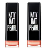 Pack of 2 CoverGirl Katy Kat Pearl Lipstick, Apricat KP15