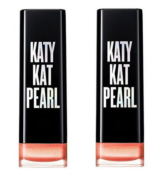 Pack of 2 CoverGirl Katy Kat Pearl Lipstick, Apricat KP15