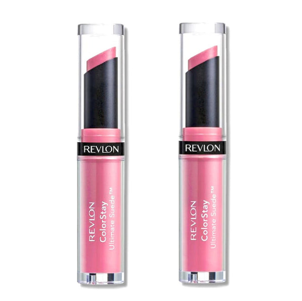 Pack of 2 Revlon Colorstay Ultimate Suede Lipstick, High Heels 030