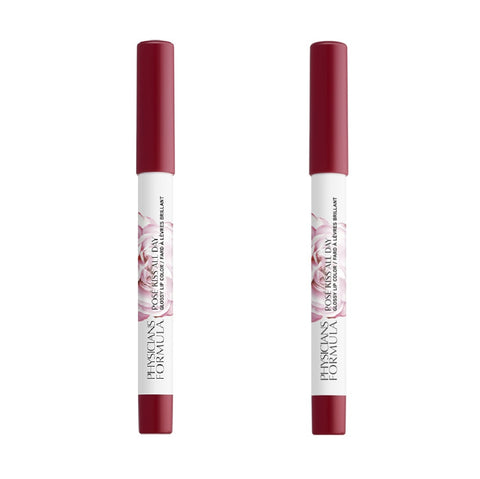 Pack of 2 Physicians Formula Rose Kiss All Day Glossy Lip Color, XOXO 1711507