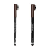 Pack of 2 Rimmel London Professional Eyebrow Pencil, Black Brown 004