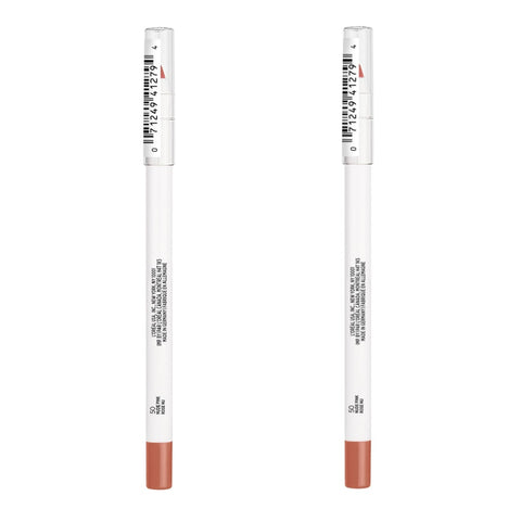 Pack of 2 L'Oreal Paris Age Perfect Anti-Feathering Lip Liner, Nude Pink 50