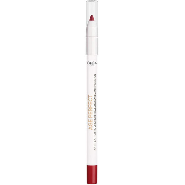 L’Oreal Paris Age Perfect Anti-Feathering Lip Liner, Flaming Carmin 20