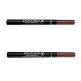 Pack of 2 Rimmel Brow Micro Pro 24HR Precision Stroke Pen, Soft Brown 003