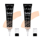Pack of 2 L.A. Girl Tinted Foundation, Ivory GLM751